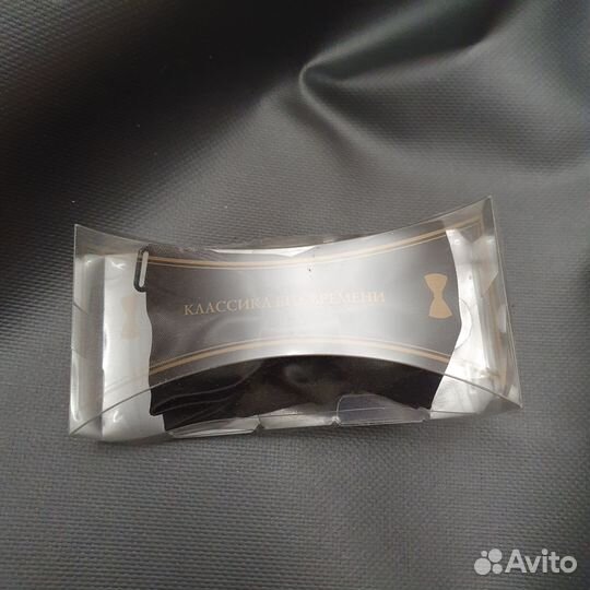 Галстук - бабочка / плотная и двойная / новая