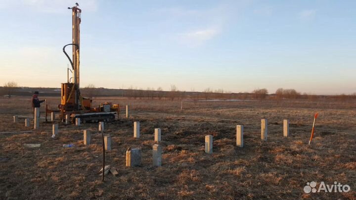 Сваи жб с установкой
