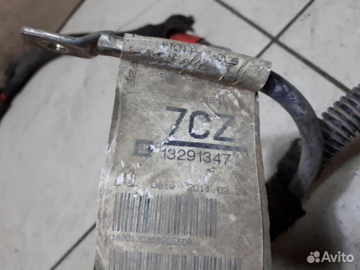 Проводка стартера Opel Astra J 2010-2017