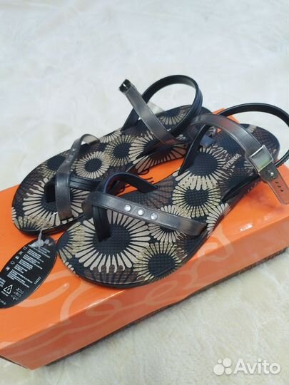 Босоножки резиновые саббо шлепки