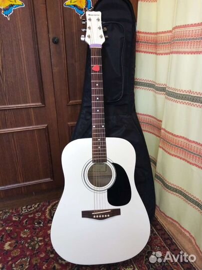 Акустическая гитара martinez faw 702 wh