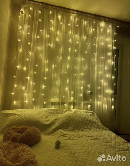 Гирлянды-шторы
