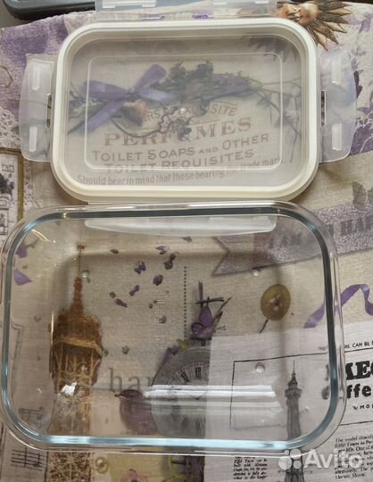 Контейнер IKEA стекло