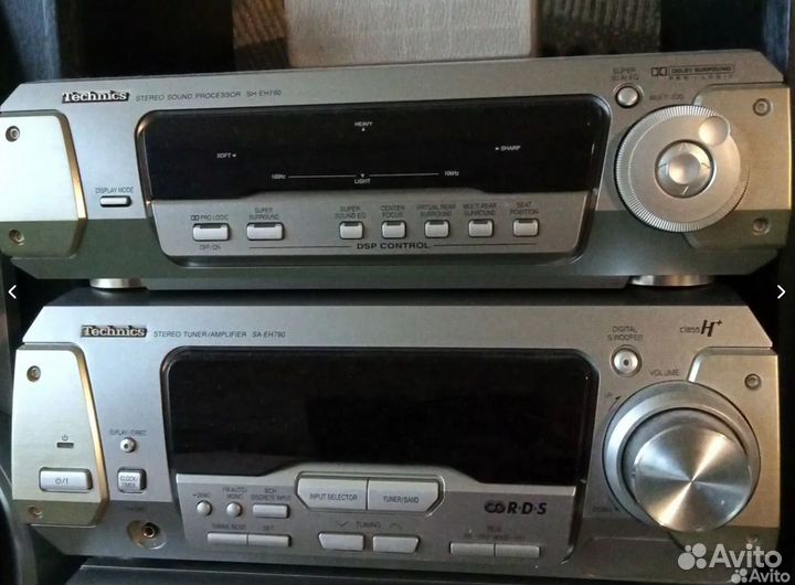 Усилитель technics Sa-EH 790 + процессор cpu