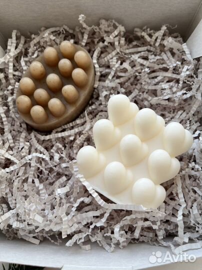 Подарочный набор Свеча + бомбочка/мыло