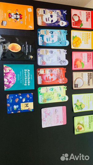 Тканевые, ночные и пузырьковые маски