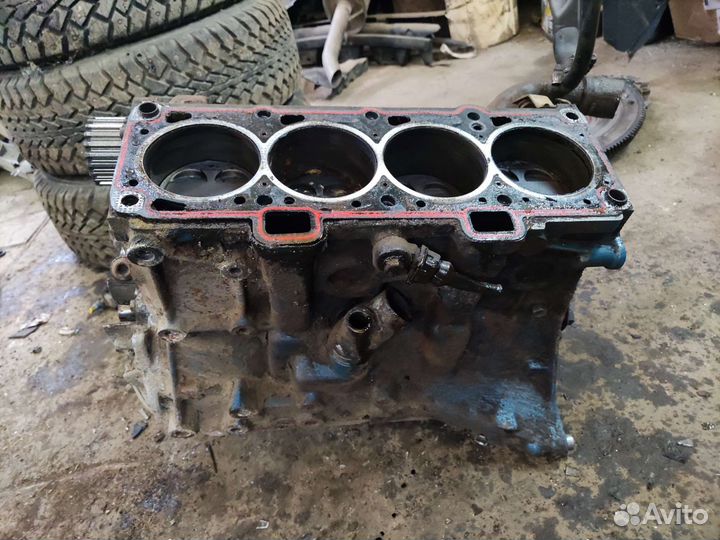 Блок цилиндров двигателя в сборе ваз 124