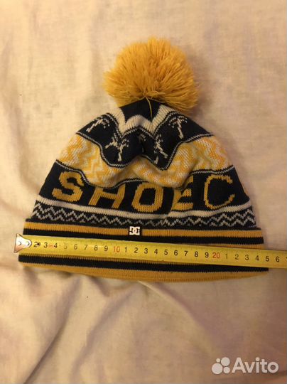 DC Shoes USA шапка с помпоном оригинал