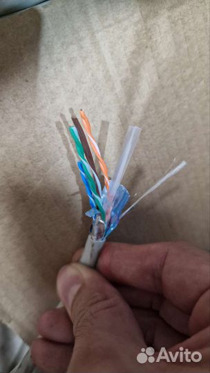 Кабель интернет FTP UTP CAT6-E