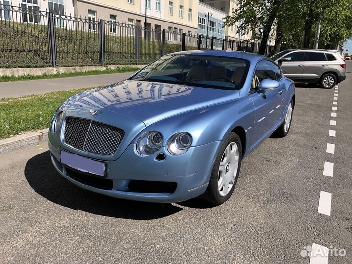 Bentley Continental GT 6.0 AT, 2007, 115 000 км