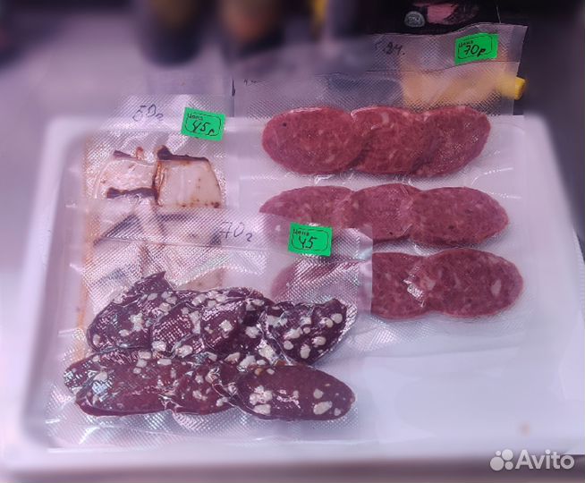 Мясные, рыбные деликатесы