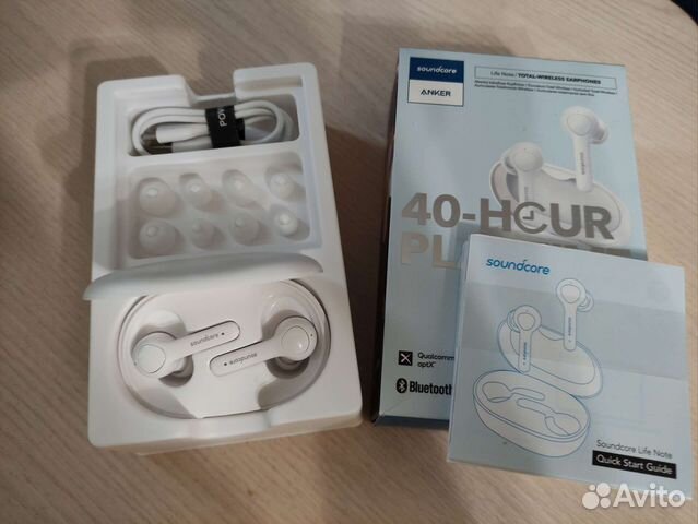 Беспроводные наушники anker Soundcore Life Note купить в Москве ...