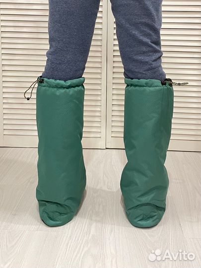 Бахилы зимние туристические водонепроницаемые