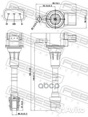 Катушка зажигания Nissan Almera II/Almera