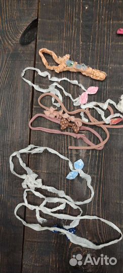 Повязка для девочки новорождённой