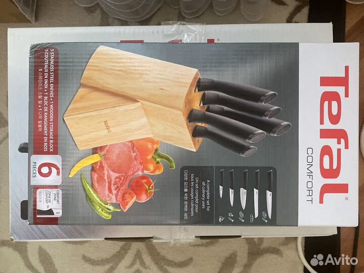Набор ножей Тефаль