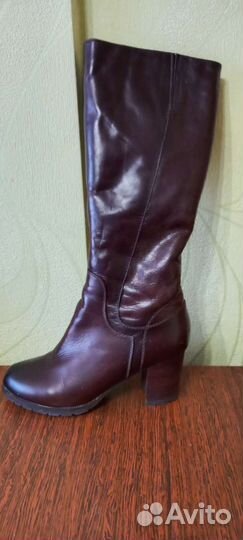 Зимние женские сапоги 38 натуральная кожа