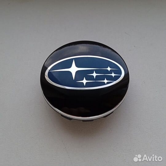 Колпачки на литые диски Субару 58мм 4 шт