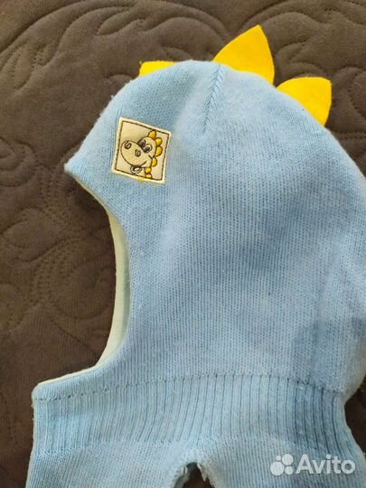 Шапка шлем демисезонный 48- 50