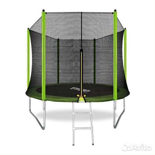 Батут Arland 10FT с внешней сеткой и лестницей
