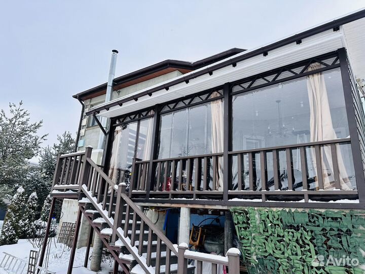 Мягкие окна на веранду, террасу, беседку