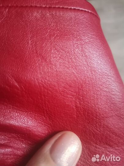 Перчатки женские кожаные новые