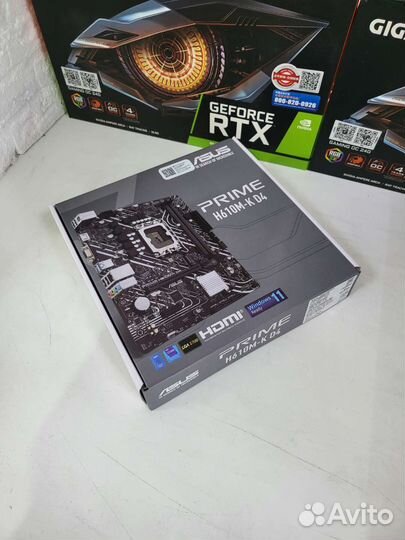 Комплект i5 12400, мать и SSD 512