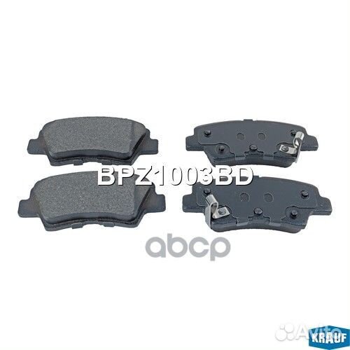 Колодки тормозные дисковые KIA: CEE'D II 1.4 cvvt