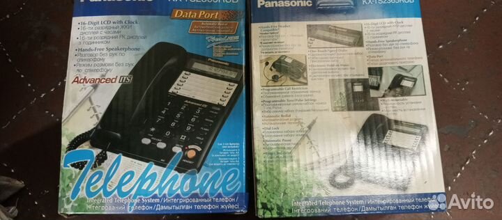 Стационарный телефон panasonic новый