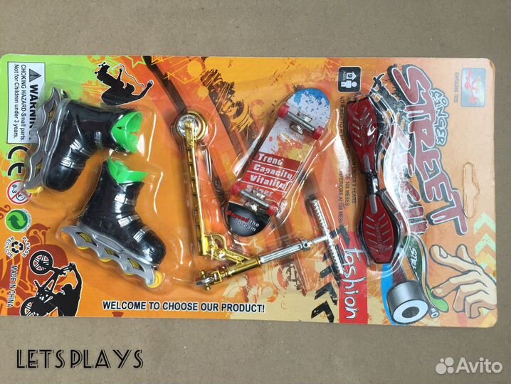 Фингерборт, самокаты, скейты, ролики