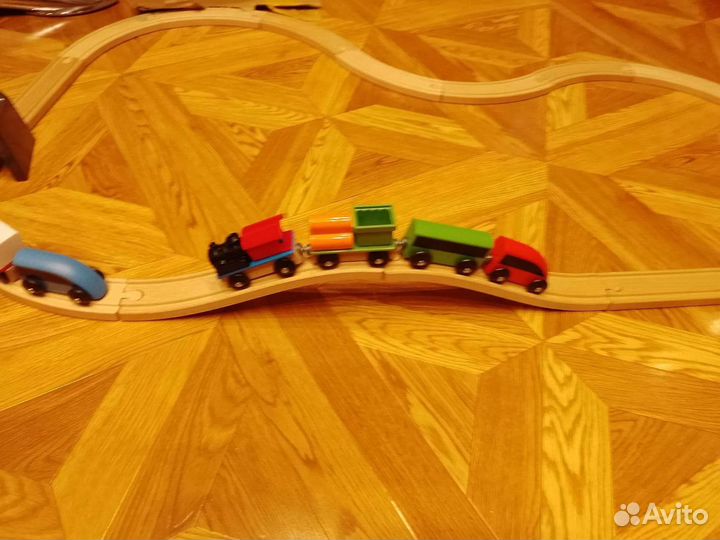 Деревянная железная дорога IKEA