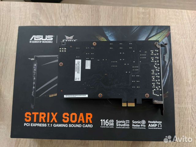 Звуковая карта Asus Strix Soar