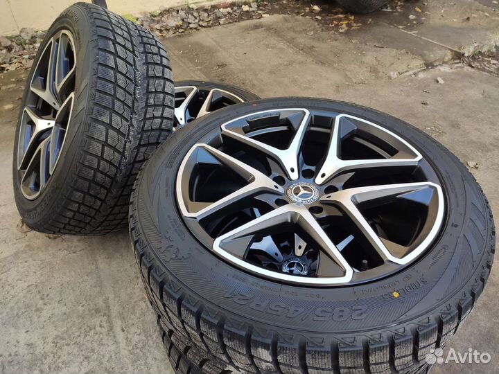Зимние шины диски колёса R21 на mercedes G class