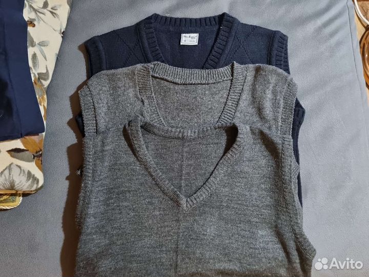 Жилетка школьная для мальчика 122- 140