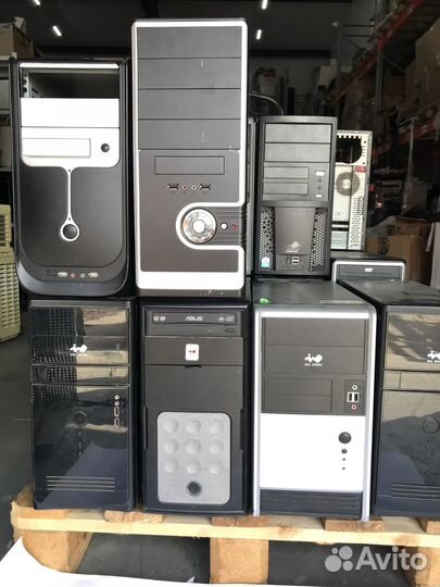 Игровые, офисные системные блоки ассортимент