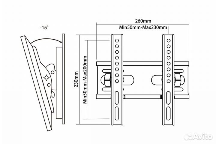 Кронштейн Harper TVT-4230