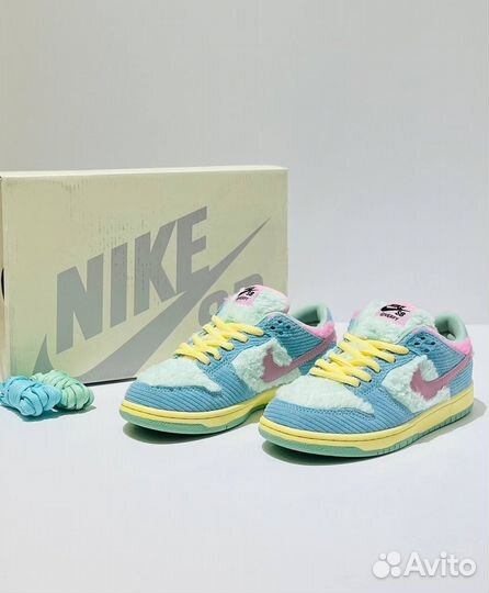 Кроссовки Nike SB dunk low verdy visty