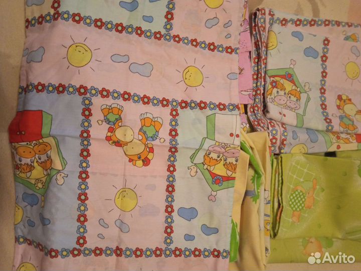 Постельное белье в детскую кроватку