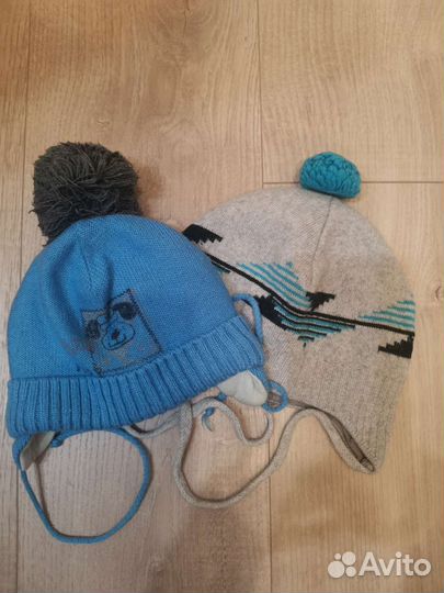 Шапка для мальчика 46 48