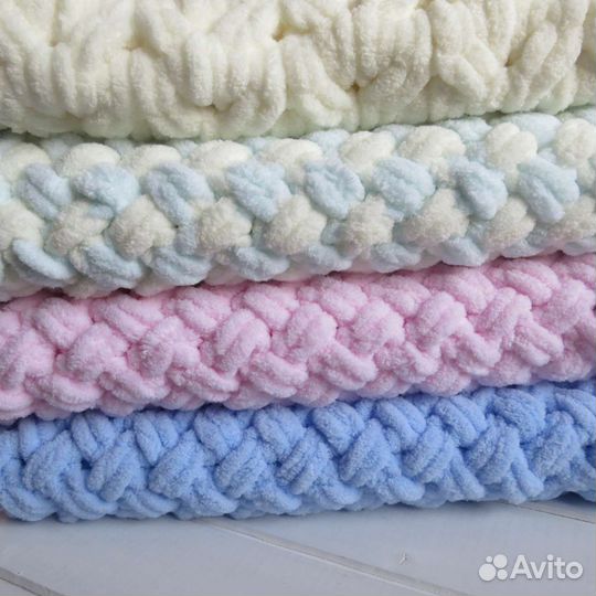 Плед детский плюшевый