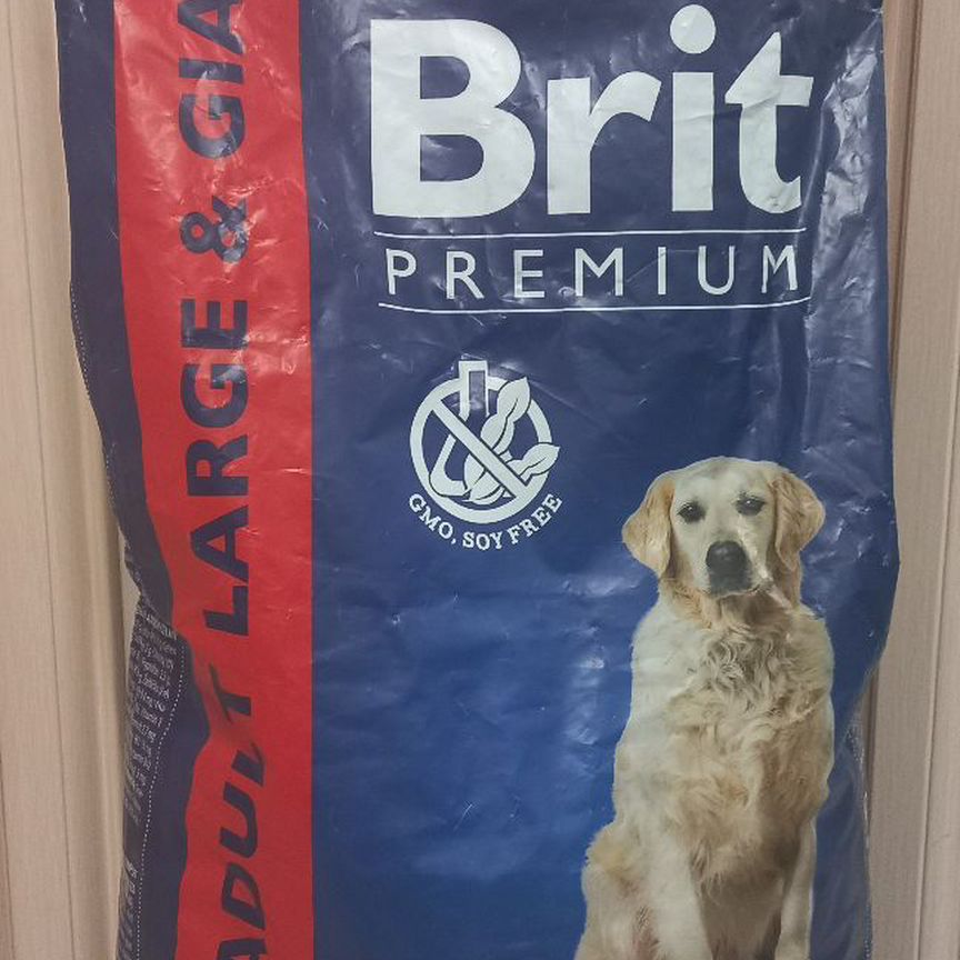 Корм для собак Brit adult large giant