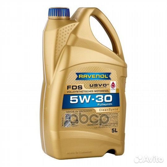 Ravenol FDS SAE 5W-30 Масло моторное синт. 5L R