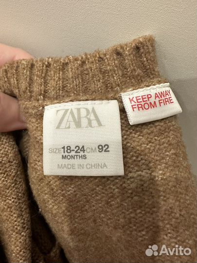 Кофта zara kids 92