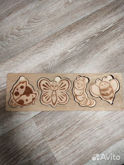 Развивающие деревянные игрушки пакетом