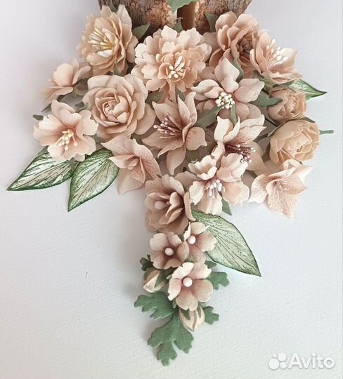 Цветы для скрапбукинга