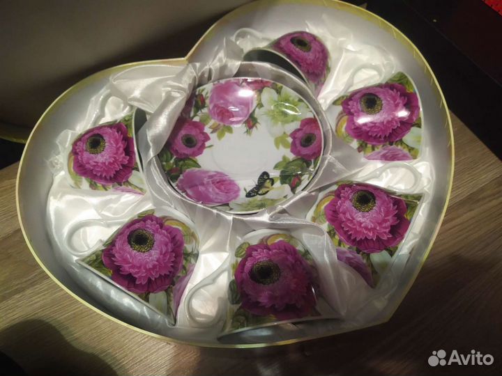 Чайный сервиз 12 предметов новый