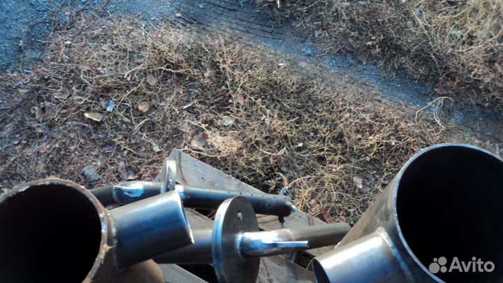 Печь на отработке с наддувом