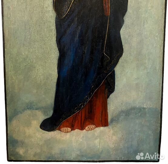 Старинная Храмовая икона Иисус Христос Господь Все