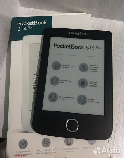 Электронная книга pocketbook 614 plus