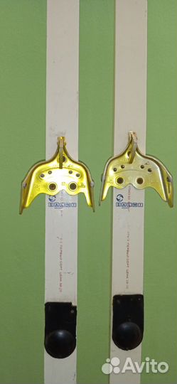 Лыжи полупластиковые